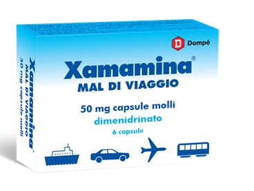 XAMAMINA MAL DI VIAG*6CPS 50MG - Farmacia Murachelli Di Putelli dr. Giovanni