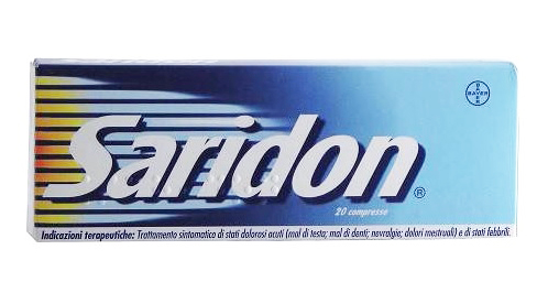 SARIDON*20CPR - Farmacia Murachelli Di Putelli dr. Giovanni