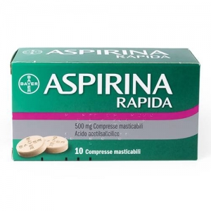 ASPIRINA RAPIDA*10CPRMAST500MG - Farmacia Murachelli Di Putelli dr. Giovanni