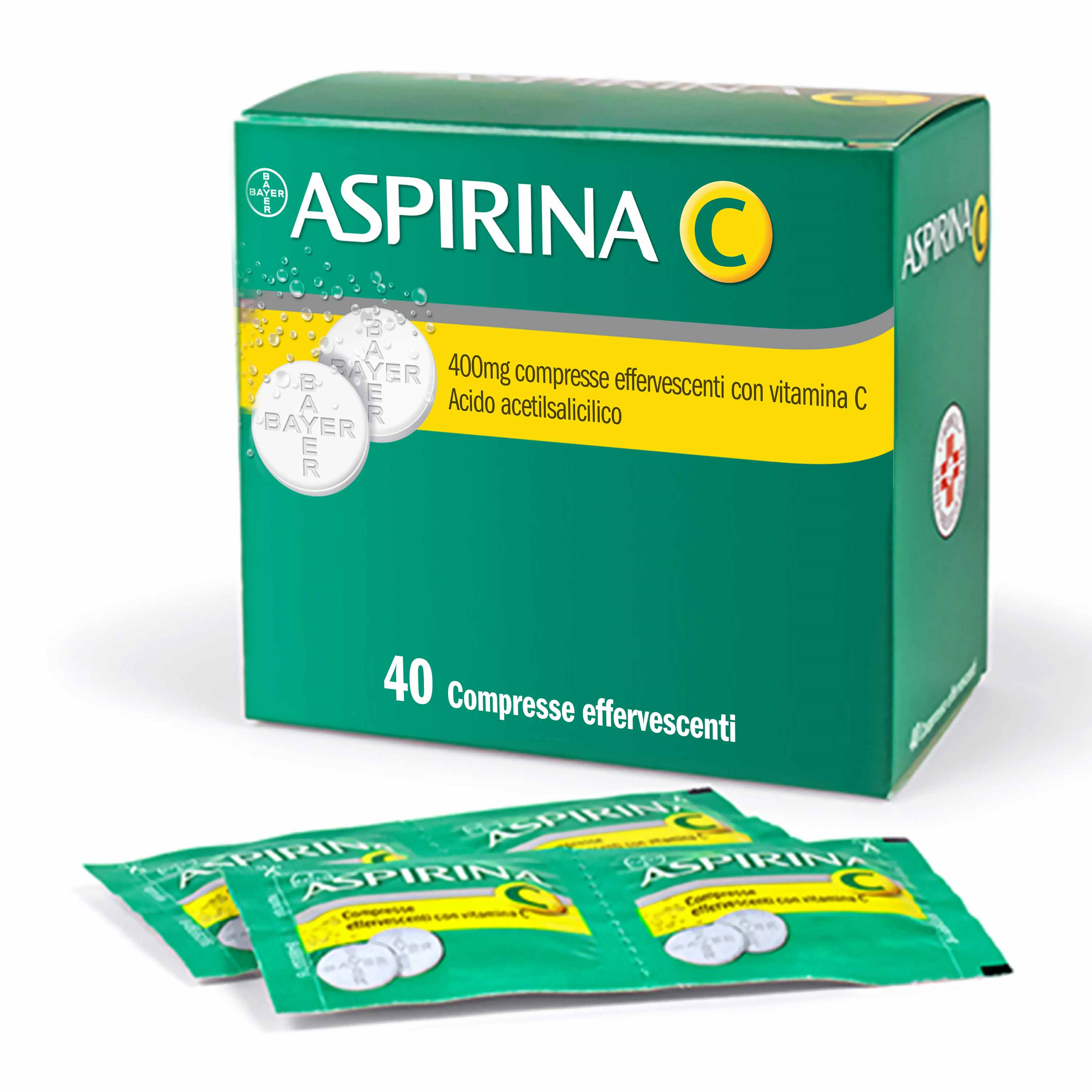 ASPIRINA C*40CPR EFF 400+240MG - Farmacia Murachelli Di Putelli dr. Giovanni