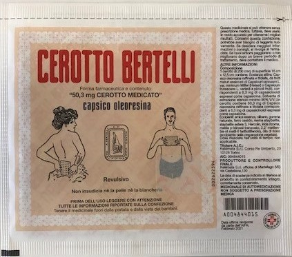 CEROTTO BERTELLI*MEDIO CM16X12 - Farmacia Murachelli Di Putelli dr. Giovanni