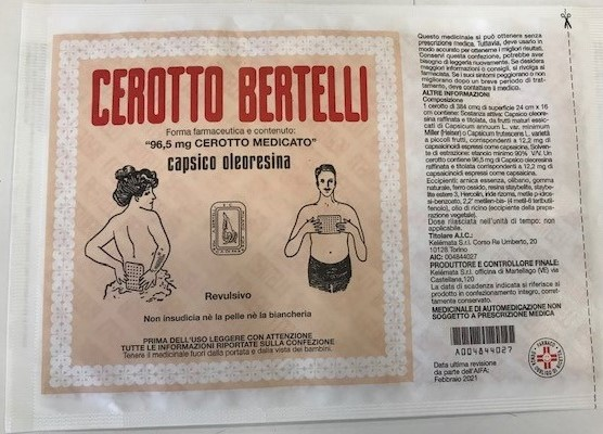 CEROTTO BERTELLI*GRANDECM16X24 - Farmacia Murachelli Di Putelli dr. Giovanni