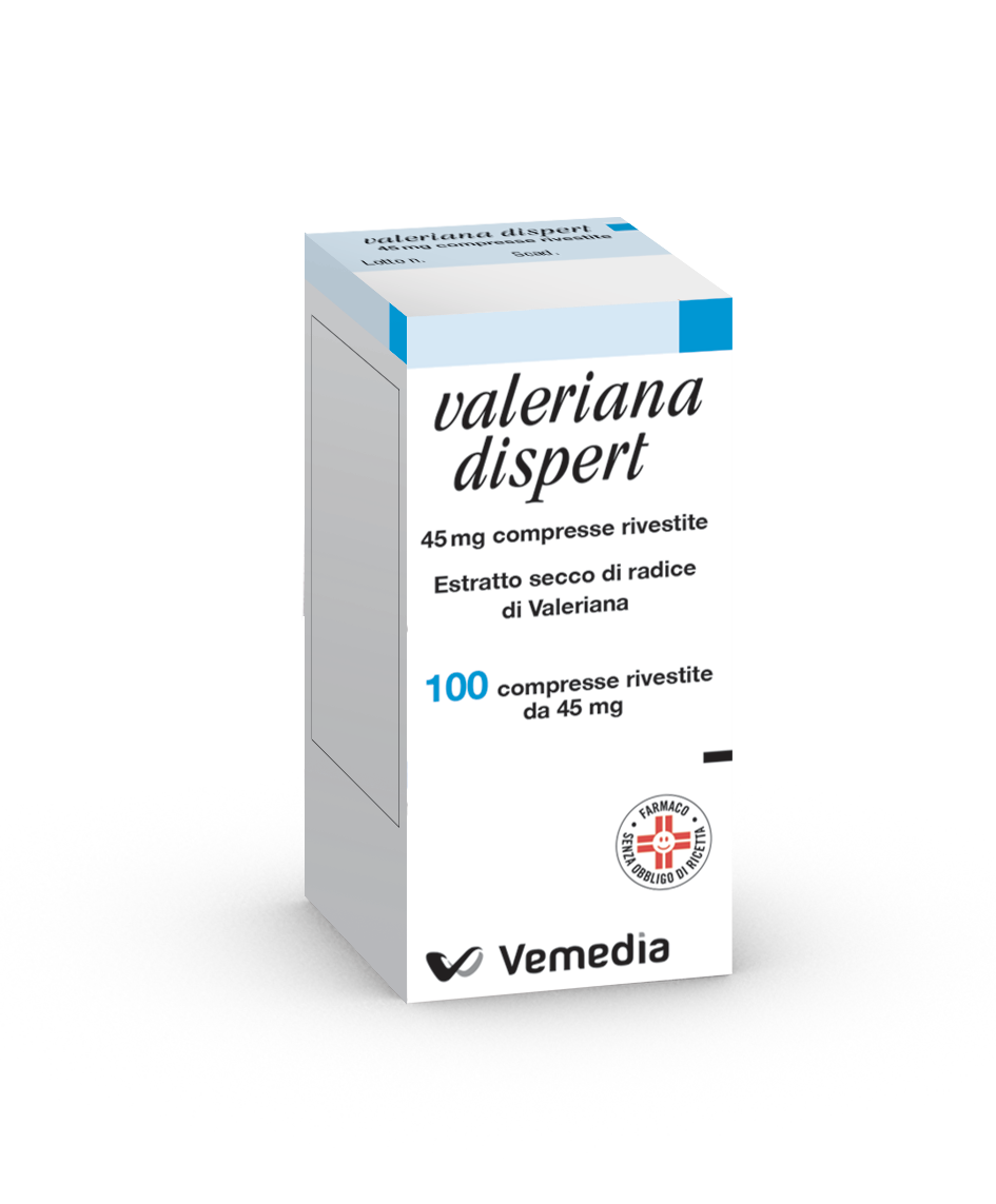 VALERIANA DISPERT*100CPR 45MG - Farmacia Murachelli Di Putelli dr. Giovanni