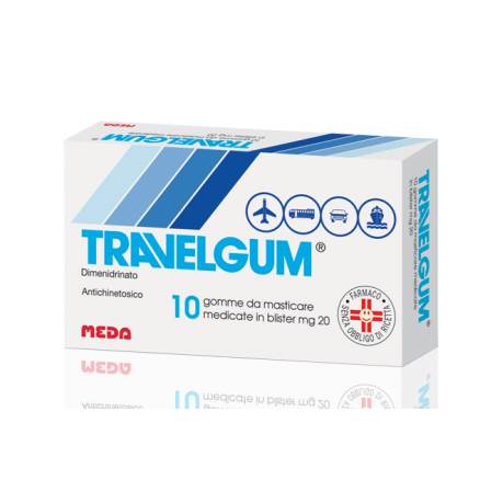 TRAVELGUM*10GOMME MAST 20MG - Farmacia Murachelli Di Putelli dr. Giovanni