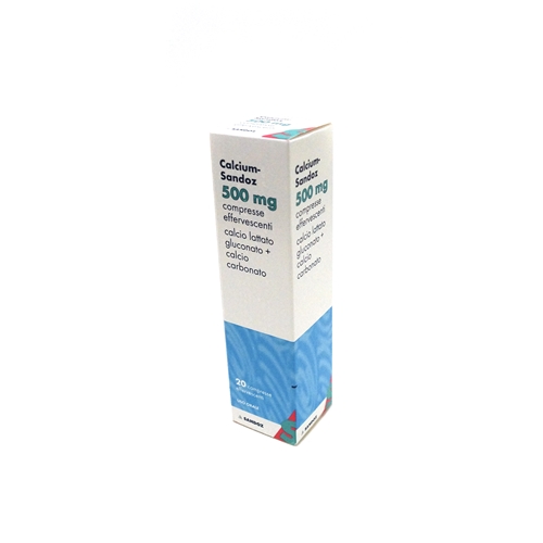 CALCIUM SANDOZ*20CPR EFF 500MG - Farmacia Murachelli Di Putelli dr. Giovanni