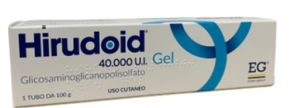 HIRUDOID 40000UI*GEL 100G - Farmacia Murachelli Di Putelli dr. Giovanni