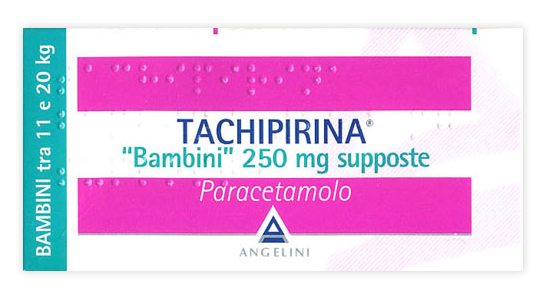 TACHIPIRINA*BB 10SUPP 250MG - Farmacia Murachelli Di Putelli dr. Giovanni
