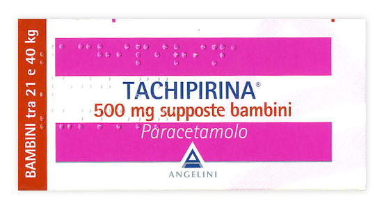 TACHIPIRINA*BB 10SUPP 500MG - Farmacia Murachelli Di Putelli dr. Giovanni