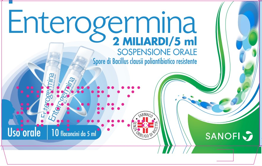 ENTEROGERMINA*OS 10FL 2MLD/5ML - Farmacia Murachelli Di Putelli dr. Giovanni