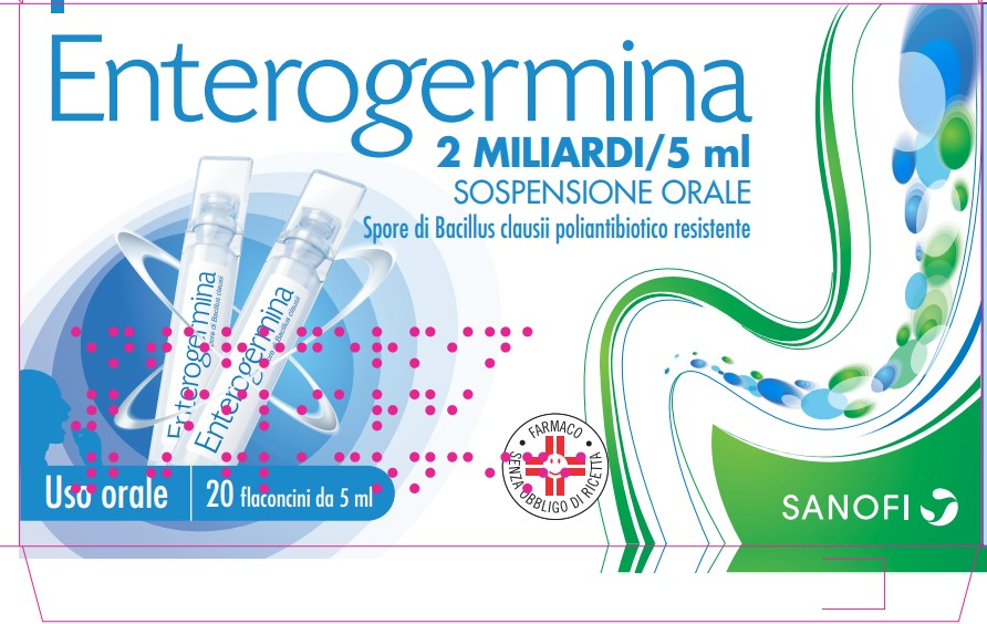 ENTEROGERMINA*OS 20FL 2MLD/5ML - Farmacia Murachelli Di Putelli dr. Giovanni