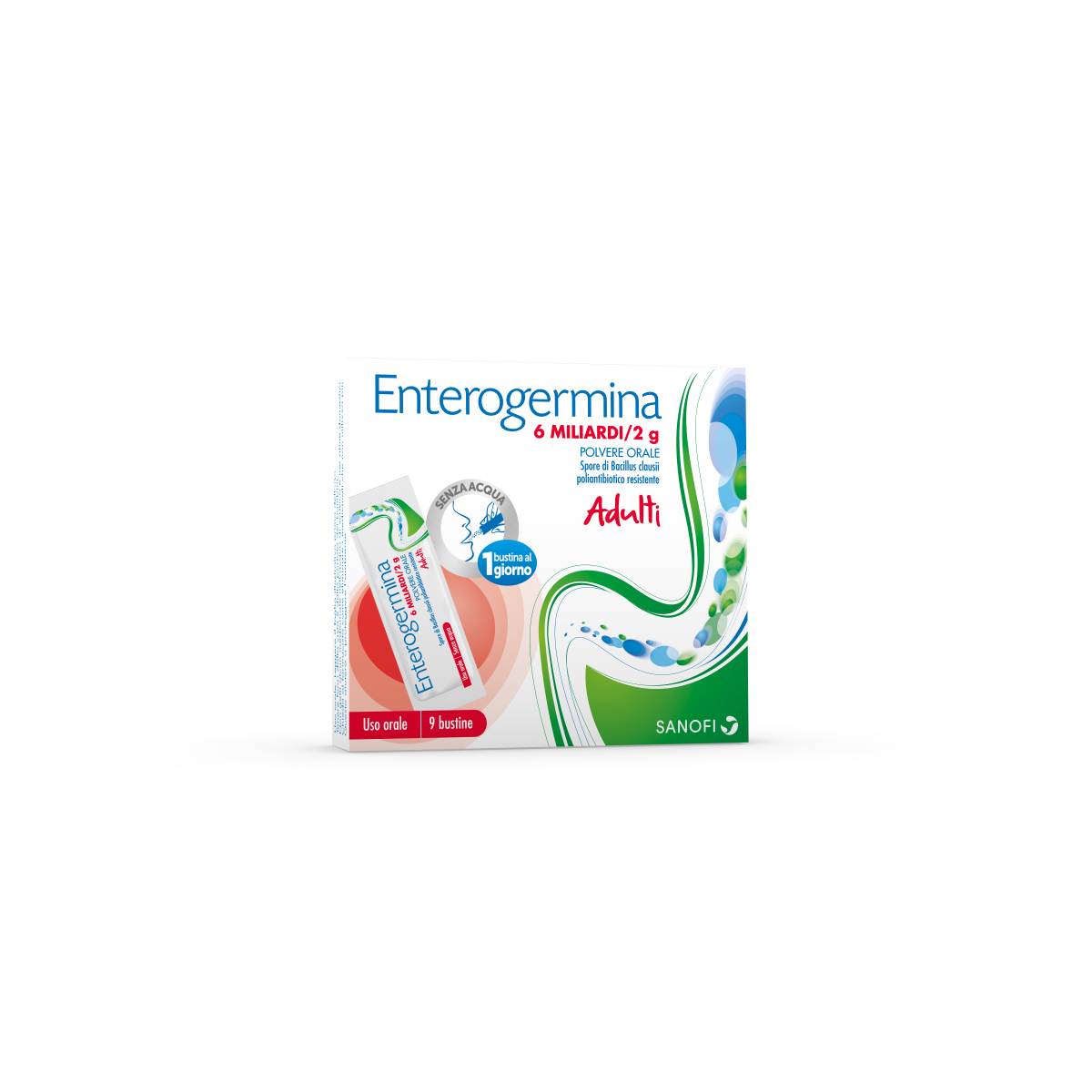 ENTEROGERMINA*OS 9BS 6MLD/2G - Farmacia Murachelli Di Putelli dr. Giovanni
