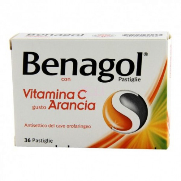 BENAGOL VIT C*36PAST ARANCIA - Farmacia Murachelli Di Putelli dr. Giovanni