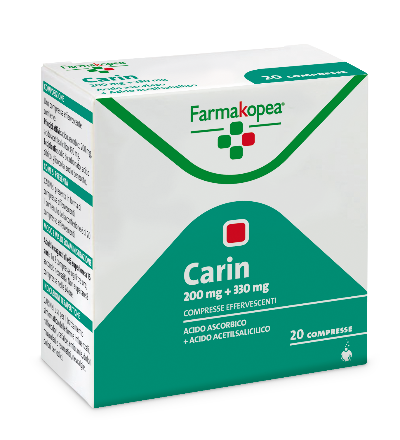 CARIN*20CPR EFF 330MG+200MG - Farmacia Murachelli Di Putelli dr. Giovanni
