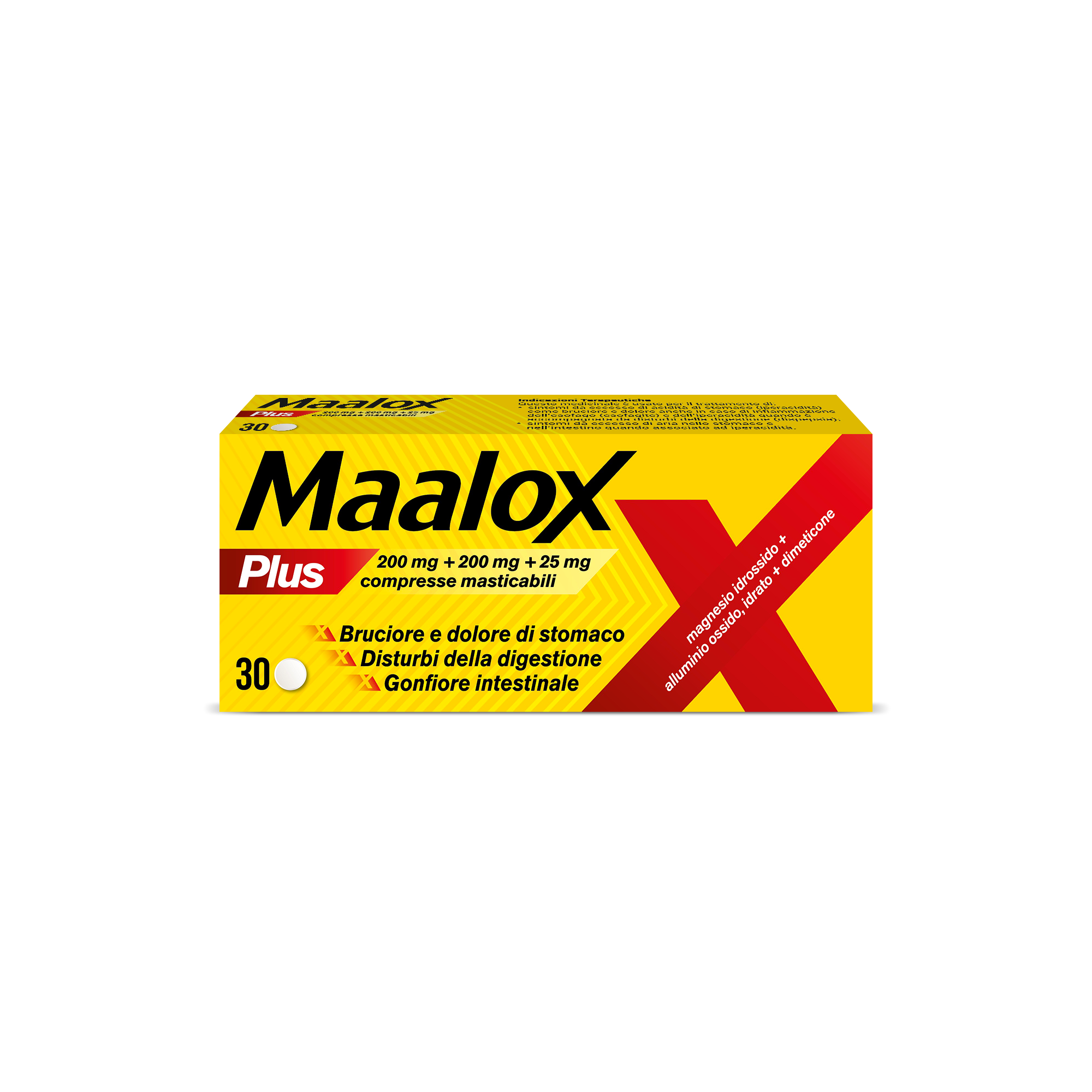 MAALOX PLUS*30CPR MAST - Farmacia Murachelli Di Putelli dr. Giovanni