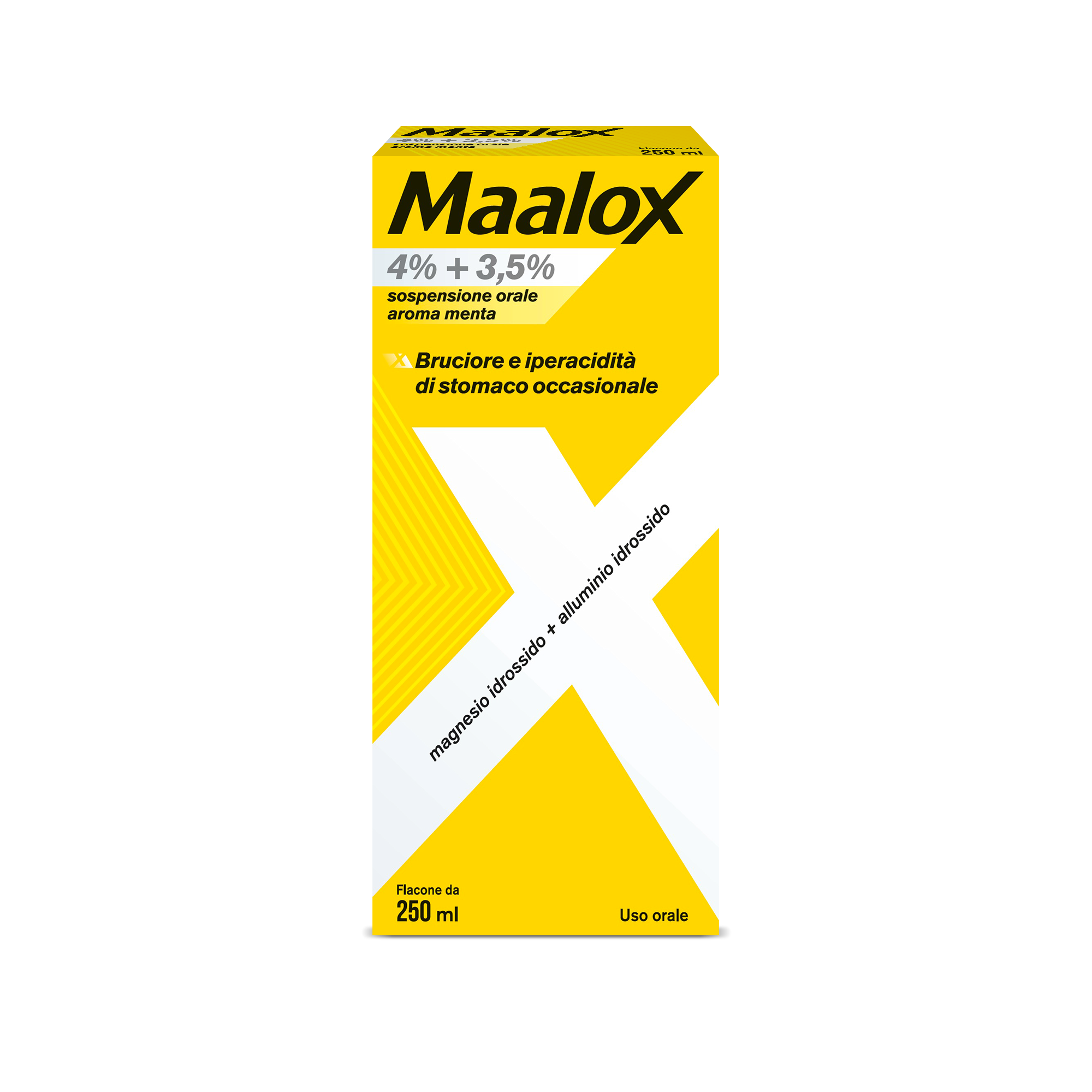 MAALOX*OS SOSP 250ML 4+3,5% ME - Farmacia Murachelli Di Putelli dr. Giovanni