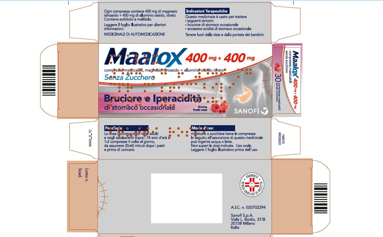 MAALOX*S/Z 30CPR MAST400+400MG - Farmacia Murachelli Di Putelli dr. Giovanni