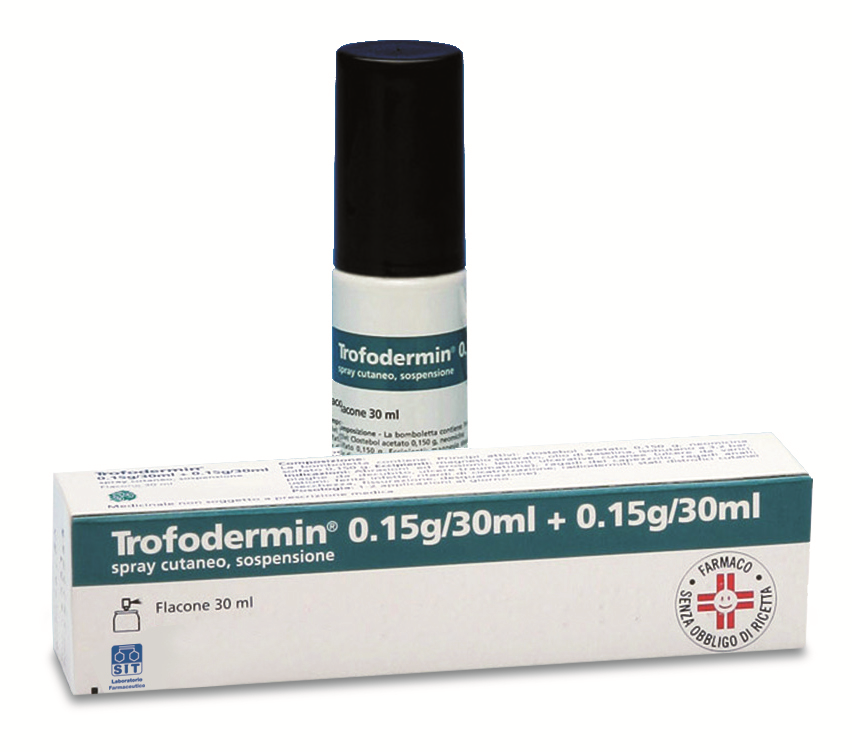 TROFODERMIN*SPR CUT 30ML 5%+5% - Farmacia Murachelli Di Putelli dr. Giovanni