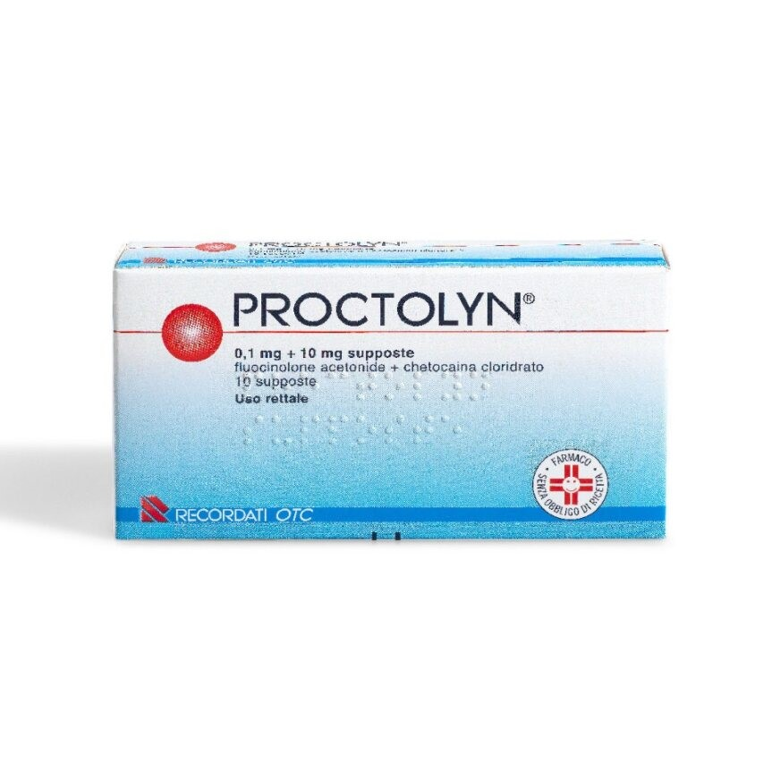 PROCTOLYN*10SUPP 0,1MG+10MG - Farmacia Murachelli Di Putelli dr. Giovanni