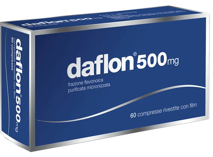 DAFLON*60CPR RIV 500MG - Farmacia Murachelli Di Putelli dr. Giovanni