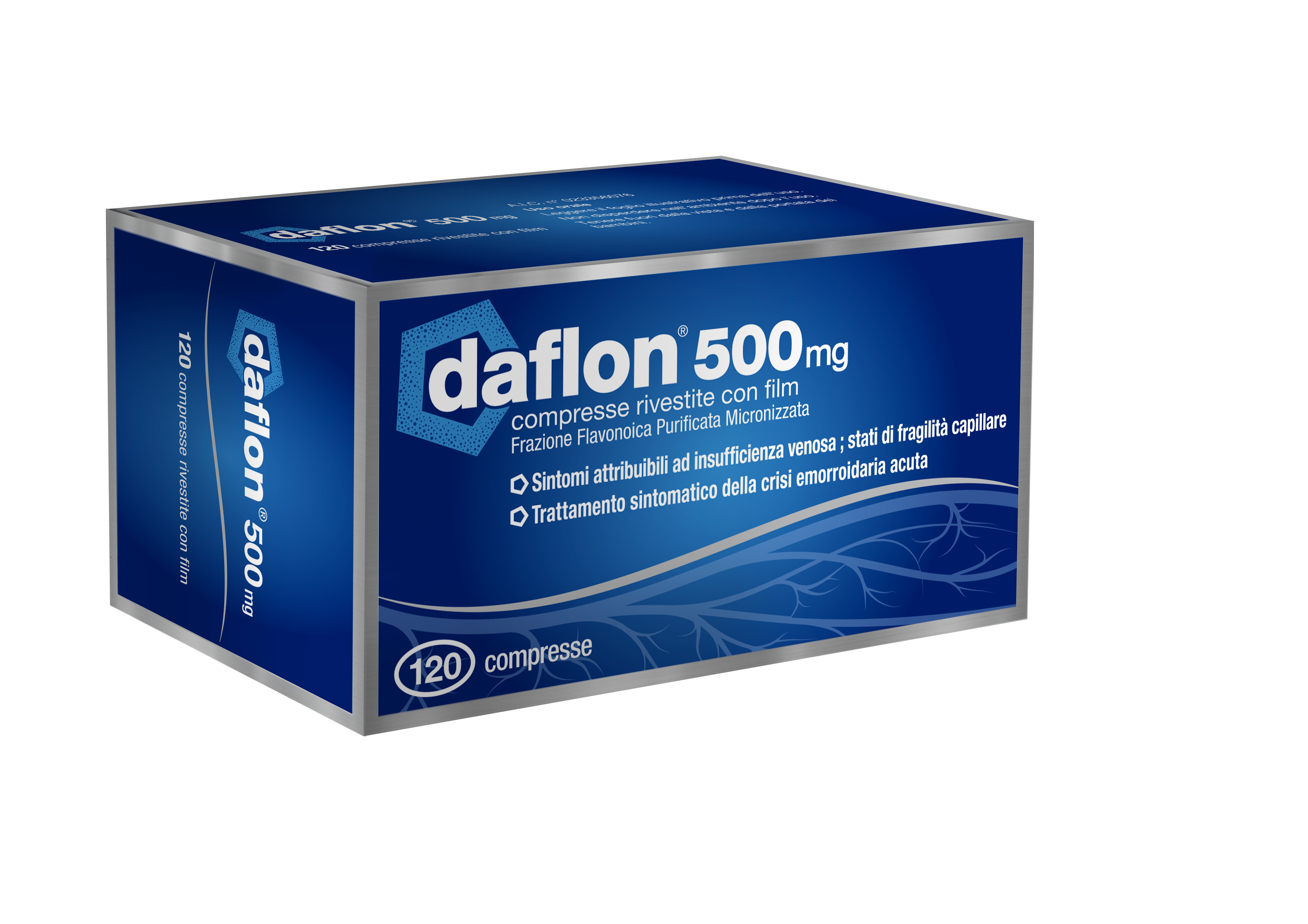 DAFLON*120CPR RIV 500MG - Farmacia Murachelli Di Putelli dr. Giovanni