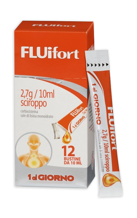 FLUIFORT*SCIR 12BUST 2,7G/10ML - Farmacia Murachelli Di Putelli dr. Giovanni