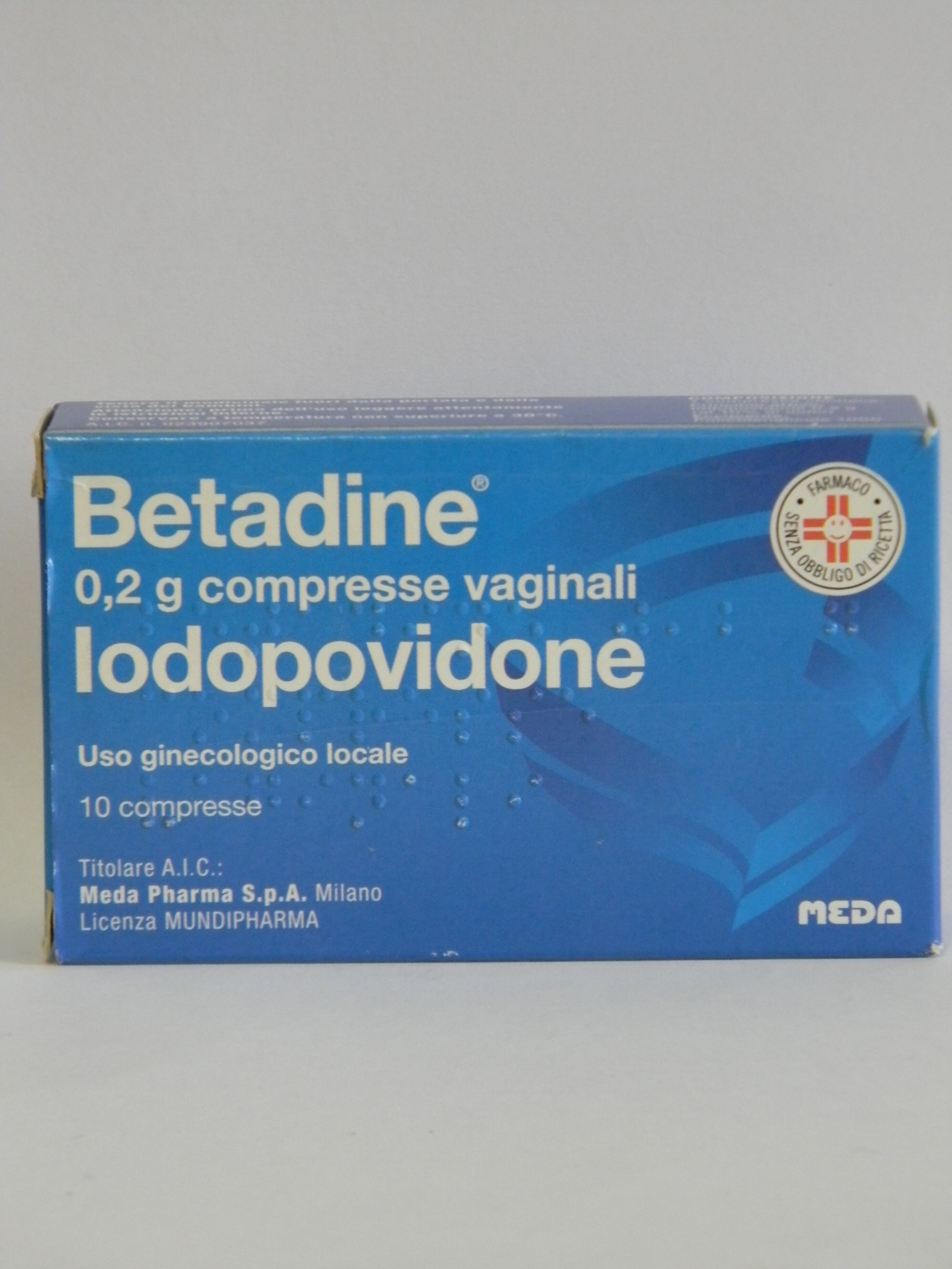BETADINE*10CPR VAG 200MG - Farmacia Murachelli Di Putelli dr. Giovanni