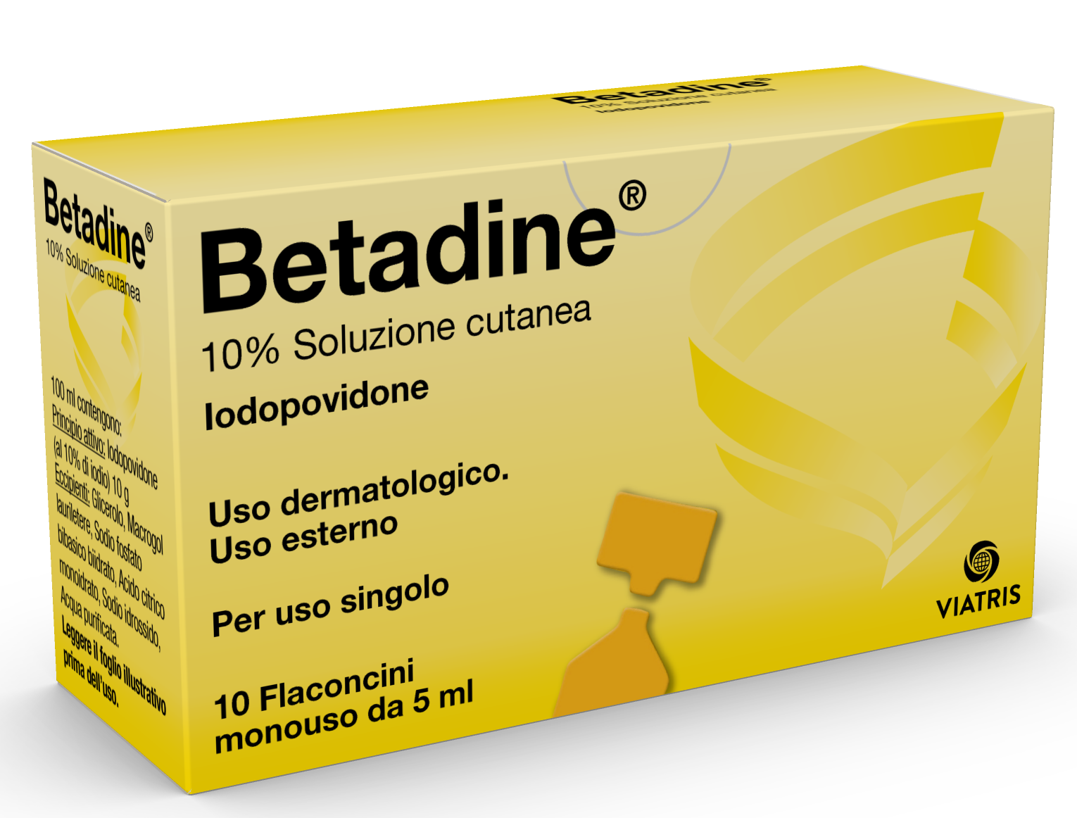 BETADINE*SOL CUT 10FL 5ML 10% - Farmacia Murachelli Di Putelli dr. Giovanni