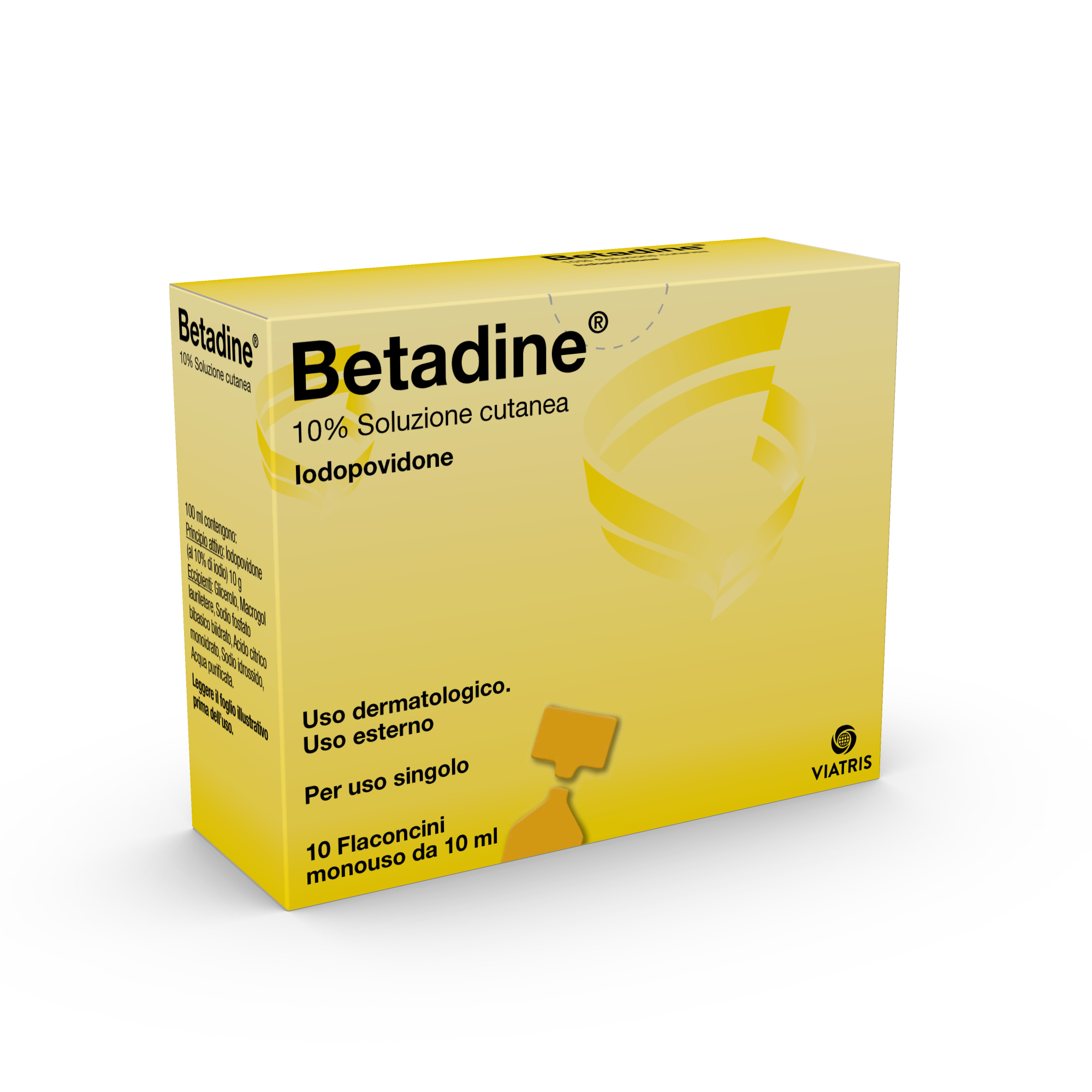 BETADINE*SOL CUT 10FL 10ML 10% - Farmacia Murachelli Di Putelli dr. Giovanni