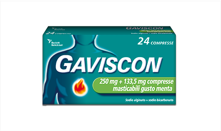 GAVISCON*24CPR MENT250+133,5MG - Farmacia Murachelli Di Putelli dr. Giovanni