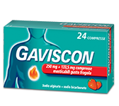 GAVISCON*24CPR FRAG250+133,5MG - Farmacia Murachelli Di Putelli dr. Giovanni
