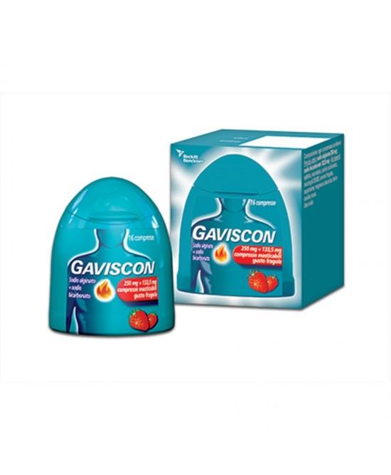 GAVISCON*16CPR FRAG250+133,5MG - Farmacia Murachelli Di Putelli dr. Giovanni