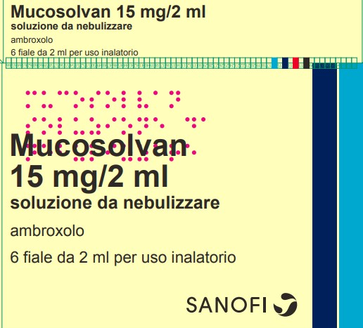 MUCOSOLVAN*NEBUL 6F 15MG 2ML - Farmacia Murachelli Di Putelli dr. Giovanni
