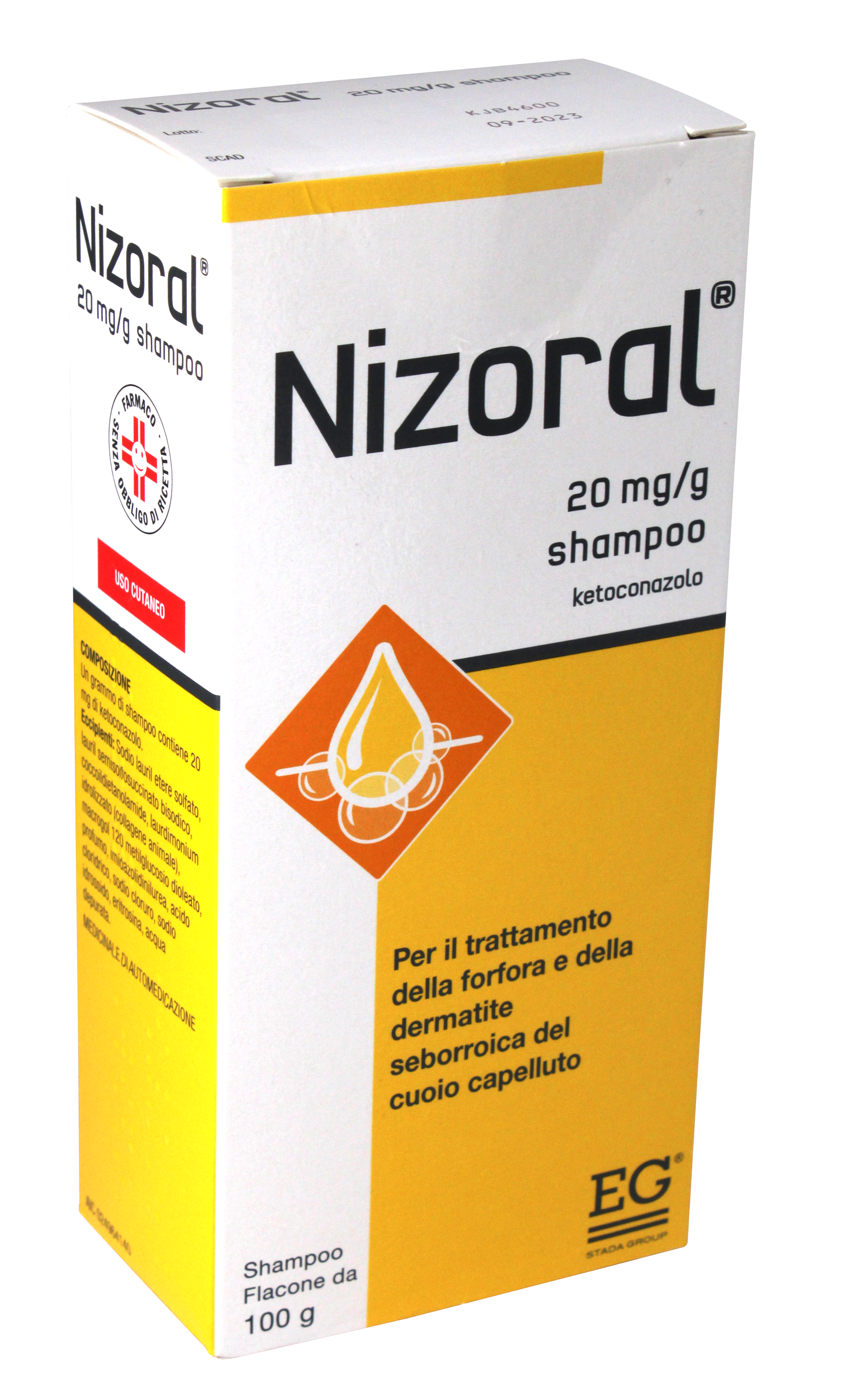 NIZORAL*SHAMPOO FL 100G 20MG/G - Farmacia Murachelli Di Putelli dr. Giovanni