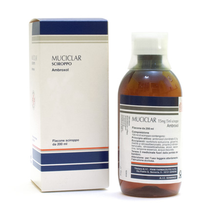 MUCICLAR*SCIR 200ML 15MG/5ML - Farmacia Murachelli Di Putelli dr. Giovanni