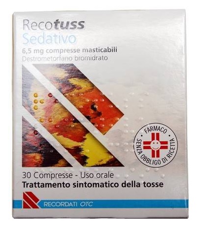 RECOTUSS SEDAT*30CPR MAST6,5MG - Farmacia Murachelli Di Putelli dr. Giovanni