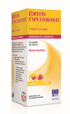 CORYFIN TOSSE ESPETT*SCIR200ML - Farmacia Murachelli Di Putelli dr. Giovanni