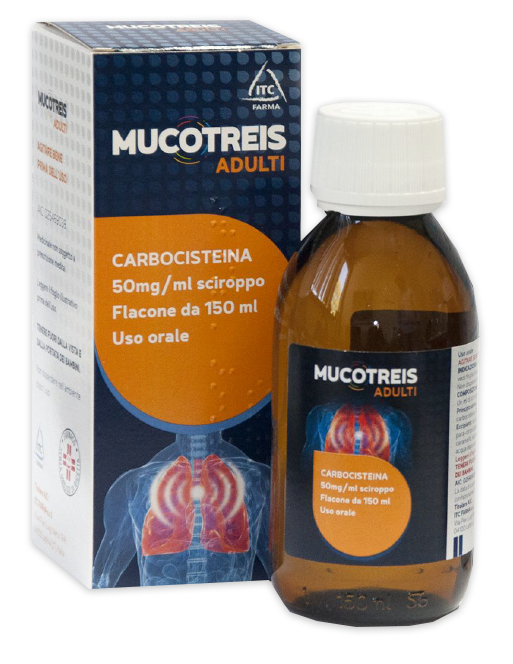 MUCOTREIS*AD SCIR 150ML 5% - Farmacia Murachelli Di Putelli dr. Giovanni