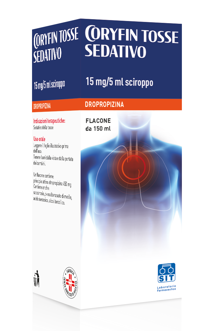 CORYFIN TOSSE SE*150ML15MG/5ML - Farmacia Murachelli Di Putelli dr. Giovanni