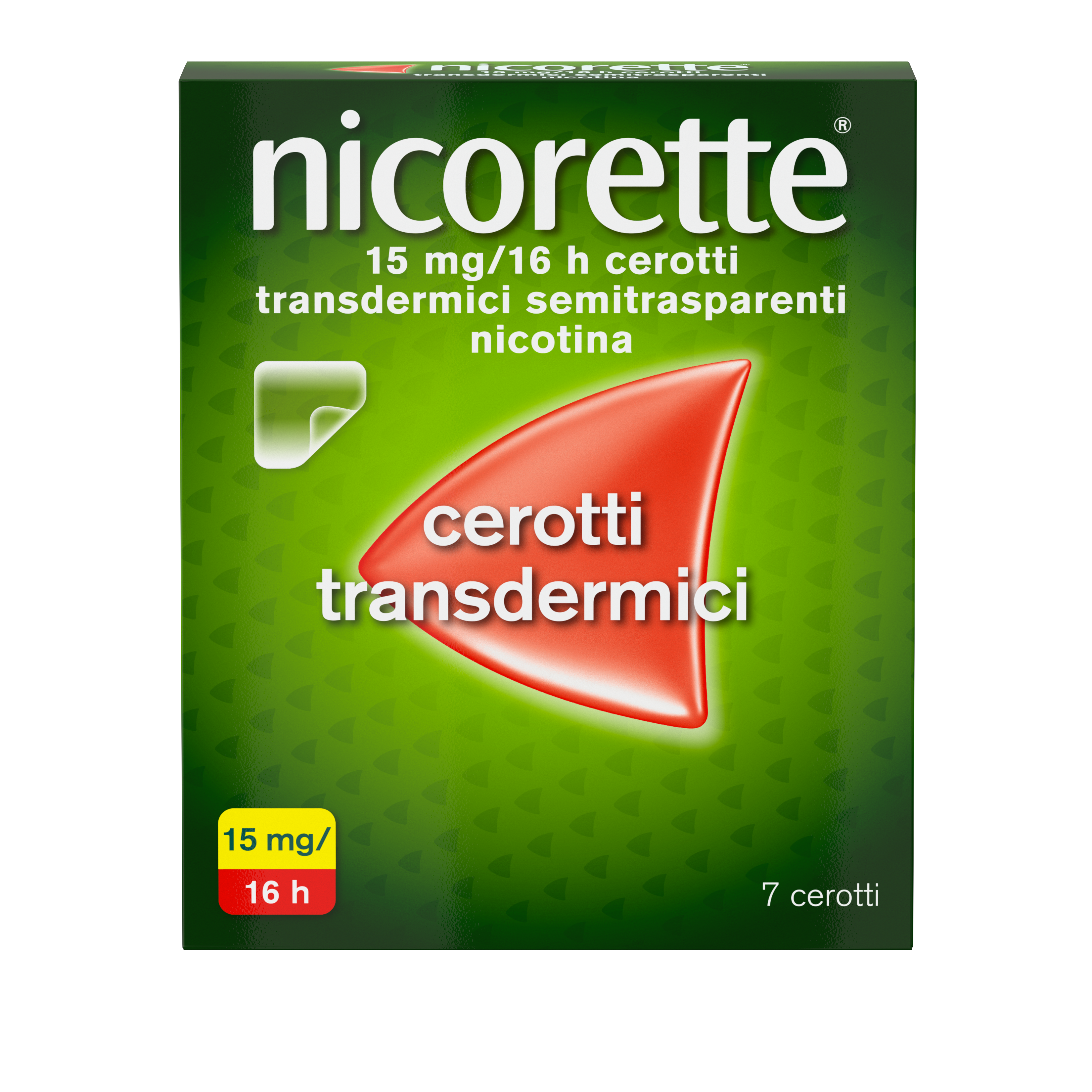 NICORETTE*7CER TRANSD 15MG/16H - Farmacia Murachelli Di Putelli dr. Giovanni