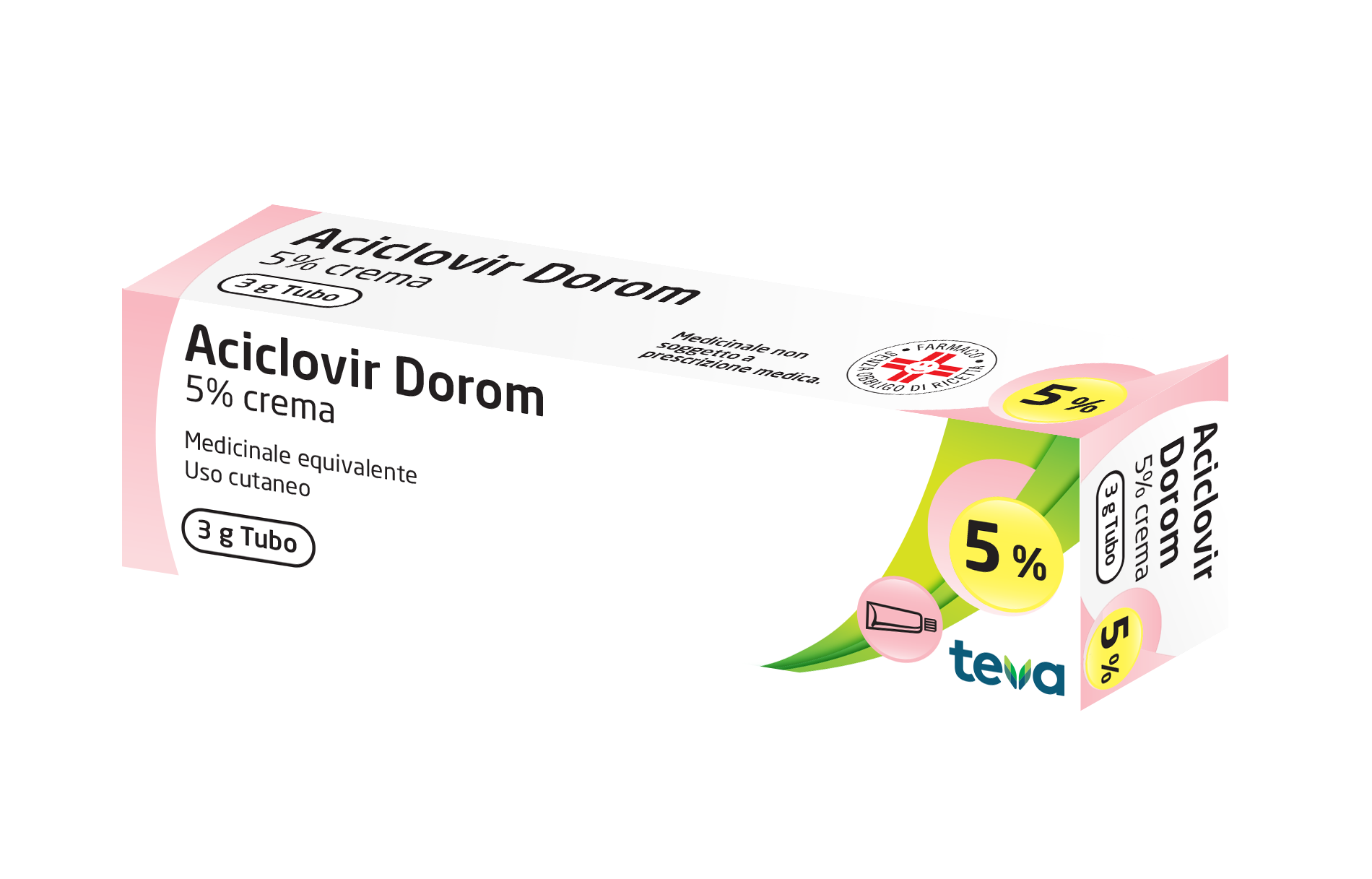 ACICLOVIR DOROM*CREMA 3G 5% - Farmacia Murachelli Di Putelli dr. Giovanni