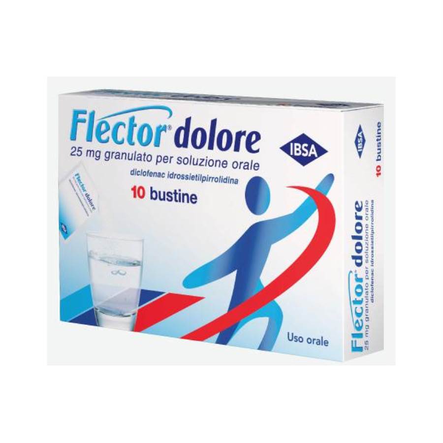 FLECTOR DOLORE*GRAT 10BUST25MG - Farmacia Murachelli Di Putelli dr. Giovanni