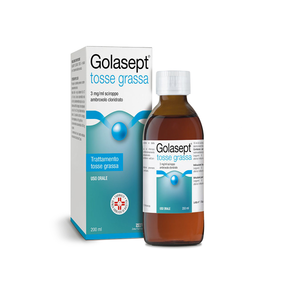 GOLASEPT TOSSE GRASSA*SCIR 200 - Farmacia Murachelli Di Putelli dr. Giovanni