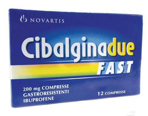 CIBALGINA DUE FAST*12CPR 200MG - Farmacia Murachelli Di Putelli dr. Giovanni