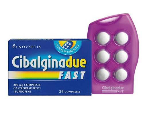 CIBALGINA DUE FAST*24CPR 200MG - Farmacia Murachelli Di Putelli dr. Giovanni