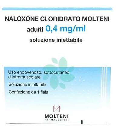 NALOXONE CLOR MOLT*F 0,4MG 1ML - Farmacia Murachelli Di Putelli dr. Giovanni