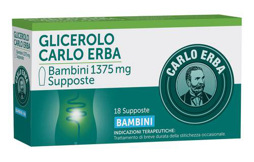 GLICEROLO*BB 18SUPP 1375MG - Farmacia Murachelli Di Putelli dr. Giovanni