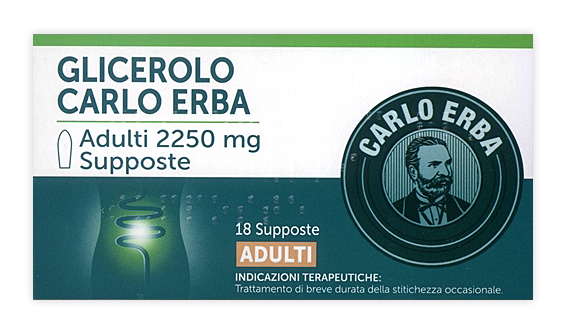 GLICEROLO*AD 18SUPP 2250MG - Farmacia Murachelli Di Putelli dr. Giovanni