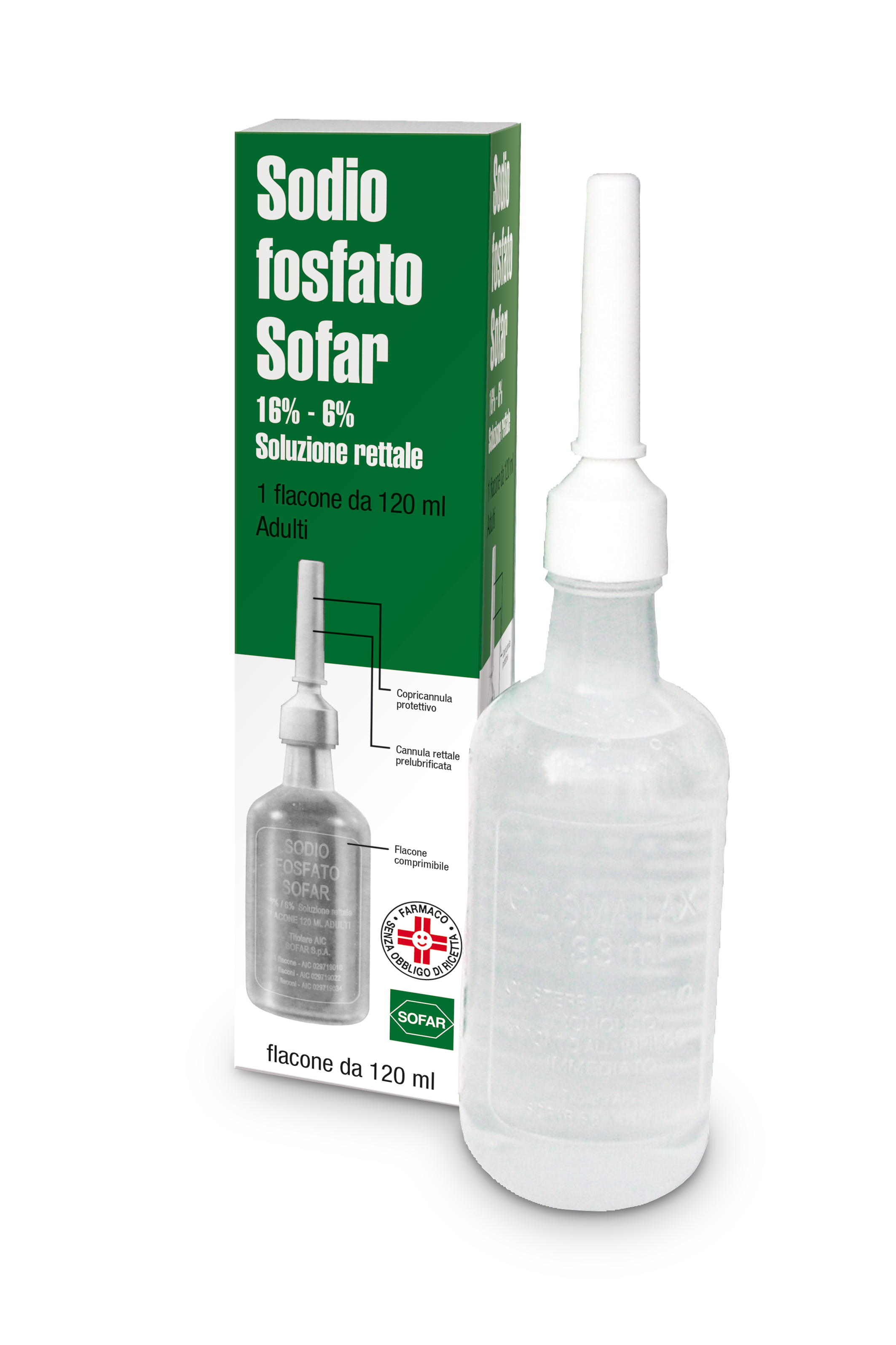 SODIO FOSFATO ALFA*RETT 120ML - Farmacia Murachelli Di Putelli dr. Giovanni