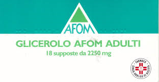 GLICEROLO AFOM*AD 18SUPP2250MG - Farmacia Murachelli Di Putelli dr. Giovanni