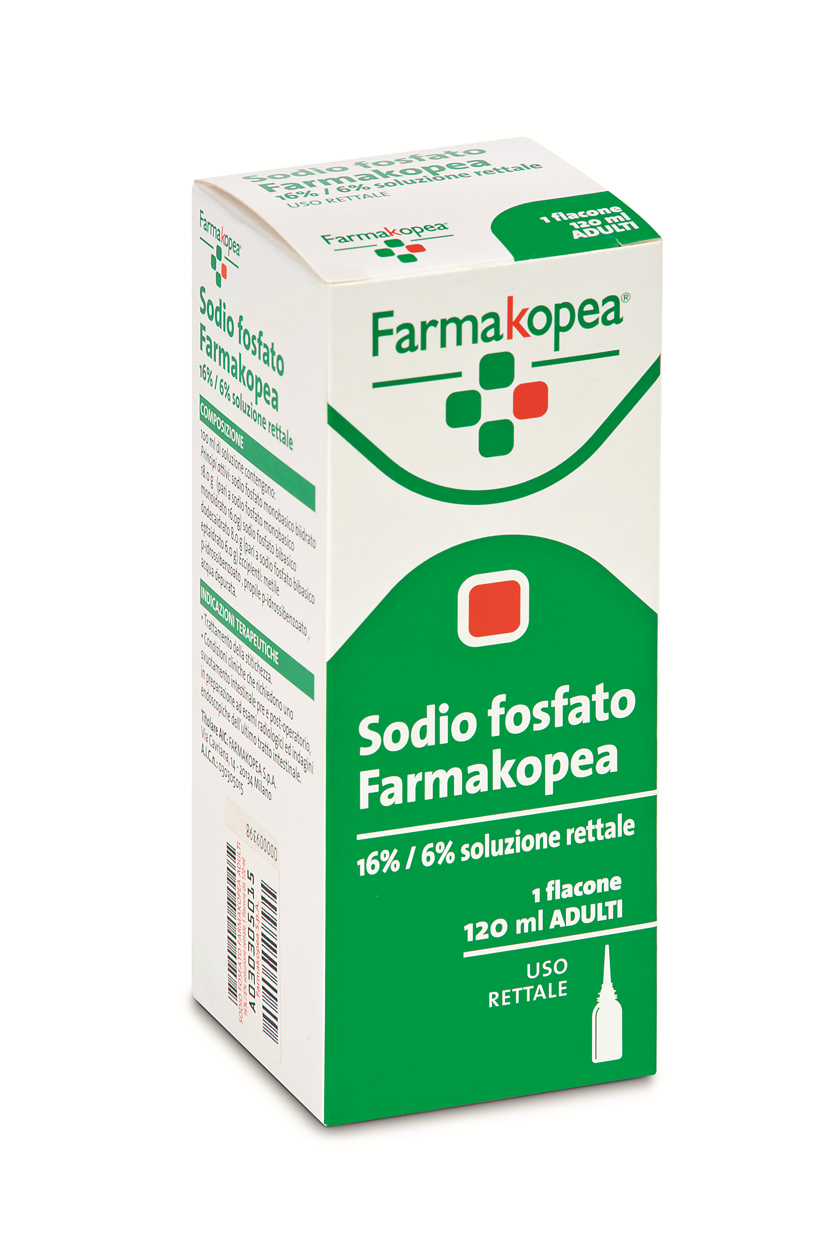 SODIO FOSFATO FA*RETT 120ML - Farmacia Murachelli Di Putelli dr. Giovanni